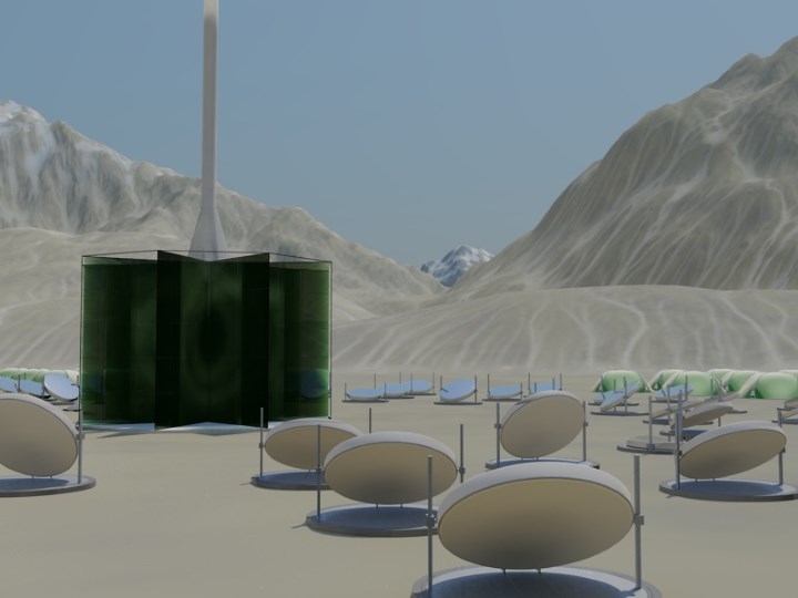 Bioreactor Flyby Animation
